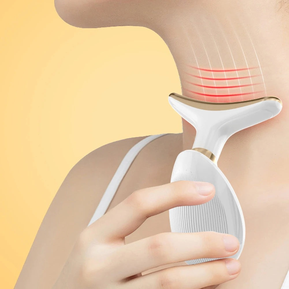 Cross-border Beauty Instrument Facial Introduction Instrument Household Desalination Neck Pattern Massage Instrument Portable Beauty Instrument Electric Pull Tightening